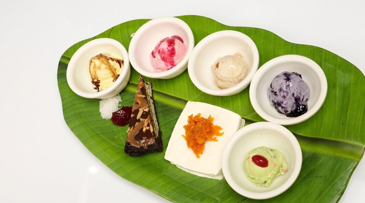 Snow Spoon Dessert Platter